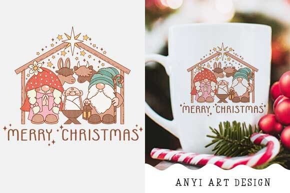 Christmas Nativity Gnomies Sublimation: A Review of Seasonal Illustrations