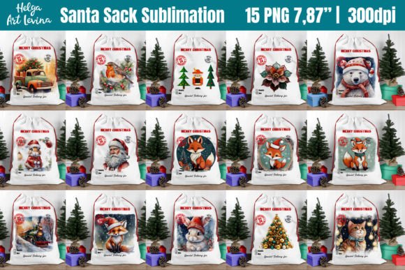 Christmas Santa Sack Sublimation Bundle: A Designer's Review