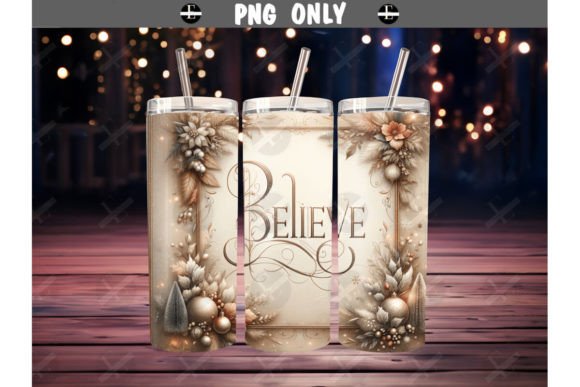 Christmas Tumbler Wraps - Believe PNG: A Designer's Review