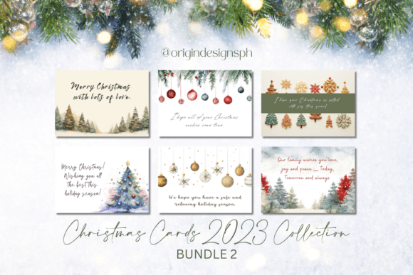 PLR Christmas Card 2: A Designer's Review of Seasonal Illustrations