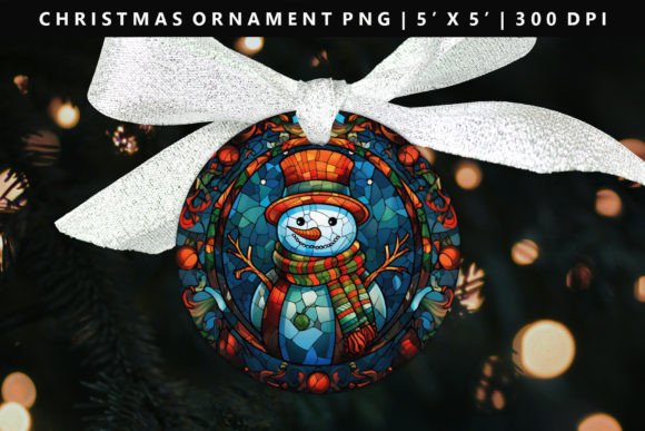 Snowman Christmas Ornament Sublimation: A Crafter's Review of Festive Illustrations